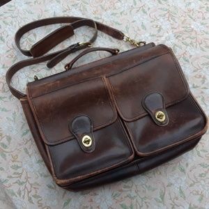 Large Vintage Coach Shoulder Bag